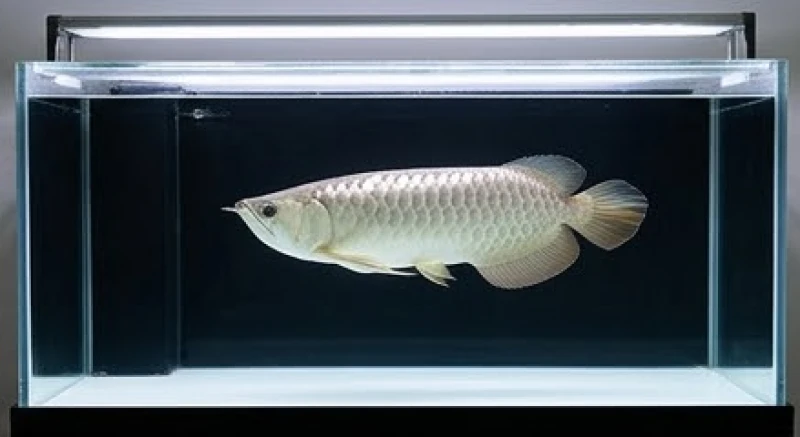 Bể cá phong thủy tuổi Mùi: Bố trí chuẩn ngũ hành nạp âm 5 Chú cá rồng Ngân Long với lớp vảy lấp lánh ánh bạc đại diện cho hành Kim vượng tài lộc
