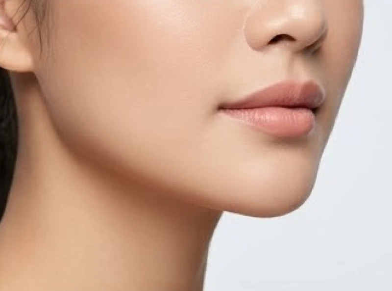 Hình dáng các kiểu cằm vuông, lẹm và chẻ trên khuôn mặt thanh tú