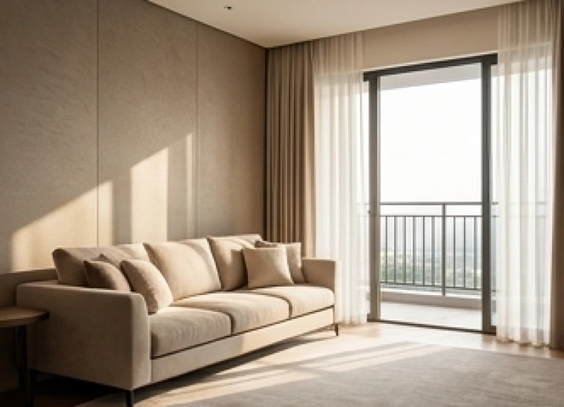 Cách thu hút tài lộc cho người tuổi Dần: chuẩn nạp âm từng tuổi 6 Bộ ghế sofa êm ái tựa lưng sát vào bức tường vững chãi, hướng nhìn thẳng ra ban công