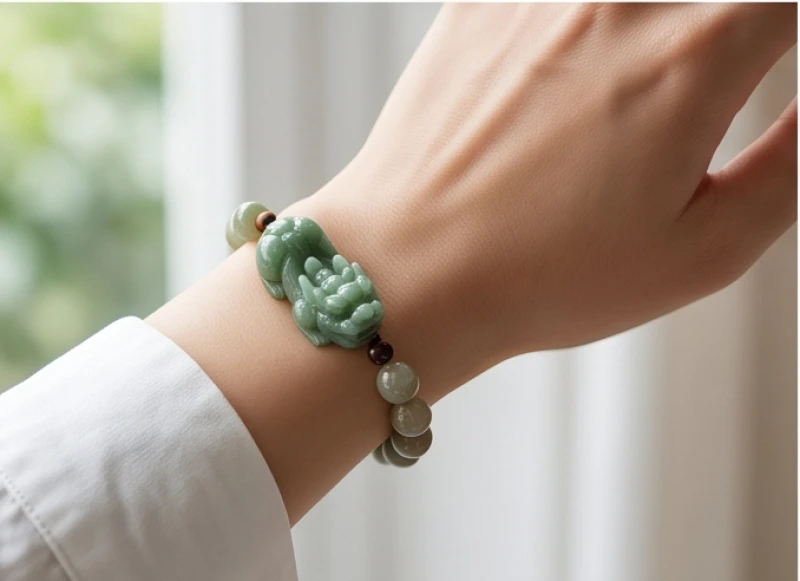 Tỳ Hưu Phong Thủy Tuổi Tuất: Bảng Màu & Cách Tẩy Uế Chuẩn 8 Hướng dẫn đeo vòng tay tỳ hưu đúng chuẩn phong thủy với phần miệng luôn hướng ra phía các ngón tay