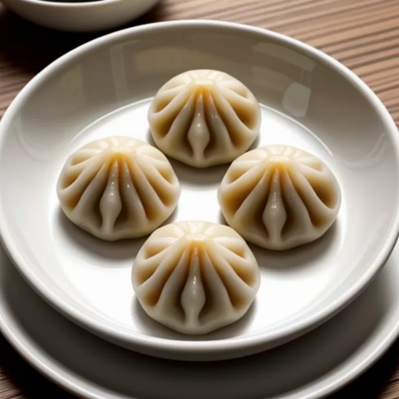 Bánh xếp Mandu sau khi hấp