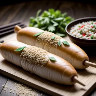 Nguyên liệu làm hotdog cá kiểu Việt Nam