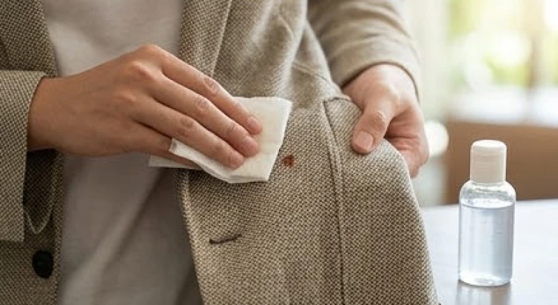 Chim ỉa vào người là điềm gì: Tra cứu vị trí và mẹo vệ sinh 6 Sử dụng khăn giấy khô gạt nhẹ phân chim và dùng cồn y tế để sát khuẩn bảo vệ bề mặt