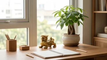 Không gian làm việc bài trí chuẩn cách thu hút tài lộc cho người tuổi Thân