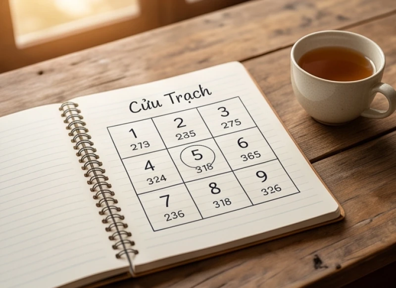Cách xem tuổi làm nhà: Công thức tính hạn và thủ tục bài bản 7 Bảng liệt kê Cửu Trạch phong thủy giúp tìm ra các cung tốt để xây tổ ấm