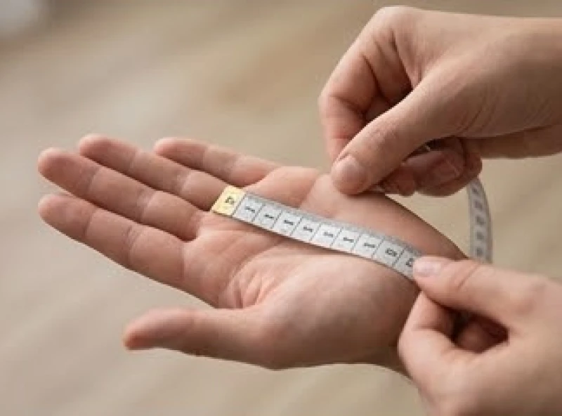 Đường sinh mệnh có dấu cắt ngang: Ý nghĩa lưu niên và cách hóa giải 7 Dùng thước dây mềm đo khoảng cách các điểm giao trên đường sinh đạo