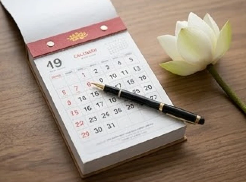 Văn khấn cầu siêu 49 ngày: Bài cúng chuẩn danh xưng cha mẹ 3 Lịch để bàn đánh dấu tịnh tiến từng ngày kể từ thời điểm người thân trút hơi thở cuối cùng