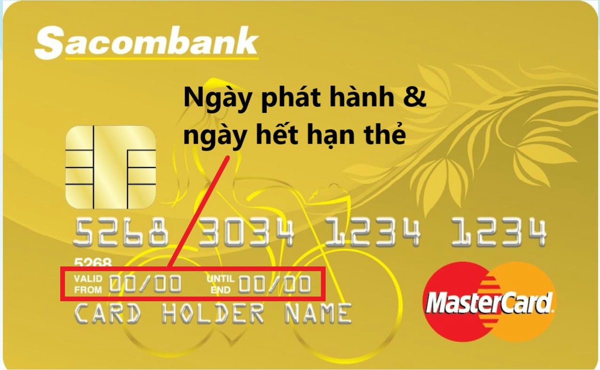 Cách kiểm tra ngày phát hành thẻ ATM Sacombank