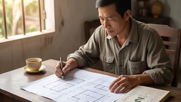Gia chủ tìm hiểu cách xem tuổi làm nhà hợp phong thủy để chuẩn bị khởi công xây dựng