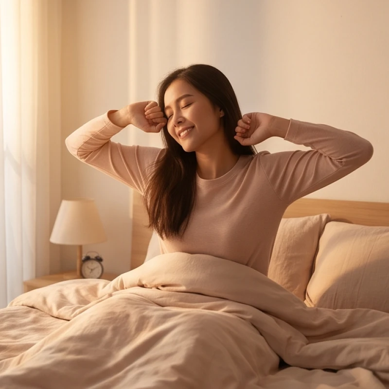 Mơ thấy bà chủ là điềm gì: Phân loại bối cảnh và bộ số may mắn 2 Một cô gái Việt Nam thức giấc vào buổi sáng với tâm trạng nhẹ nhõm sau khi mơ thấy bà chủ