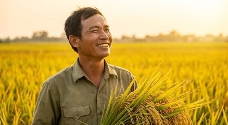 Mơ thấy mình đi gặt lúa điềm báo gì: Giải mã tâm lý & số may mắn 6 Khuôn mặt rạng rỡ đầy hy vọng của người nông dân khi ngắm nhìn thành quả lao động giữa cánh đồng lúa