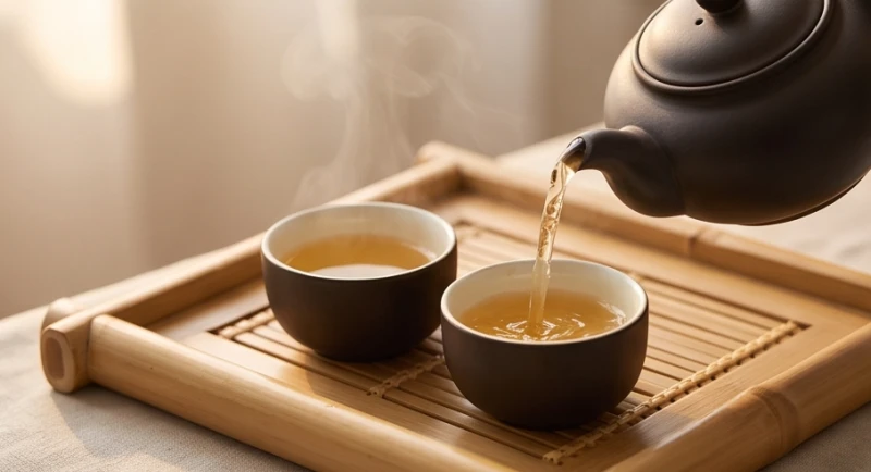 Tuổi Hợi sinh con năm nào tốt: Bảng chấm điểm và cách hóa giải 7 Bình trà sen ấm áp tượng trưng cho sự hòa hợp và cân bằng ngũ hành giữa hai vợ chồng