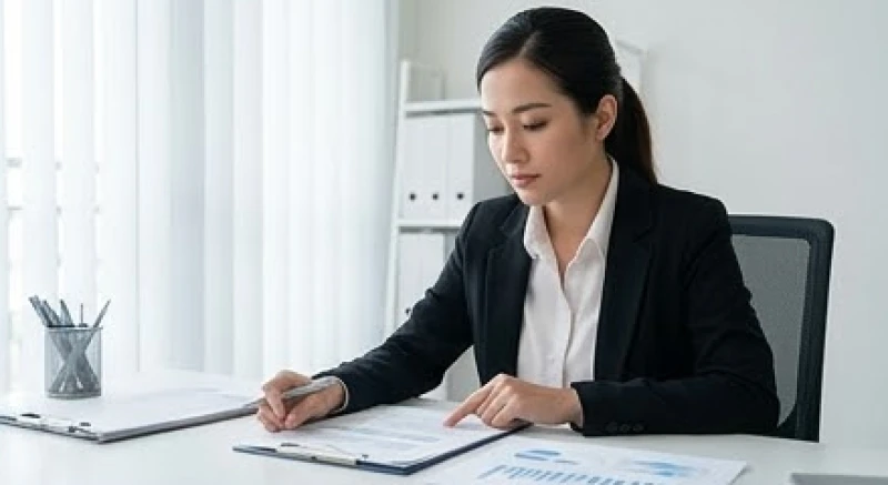 Cắn vào má trong khi ăn là điềm gì? Ý nghĩa theo giờ & sơ cứu 2 Nữ nhân viên văn phòng đang cẩn thận xem xét lại hợp đồng trên bàn làm việc để tránh rủi ro