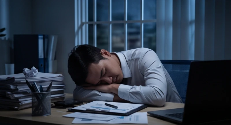 Căng thẳng công việc kéo dài dẫn đến hiện tượng bóng đè và ác mộng bị ma kéo tay