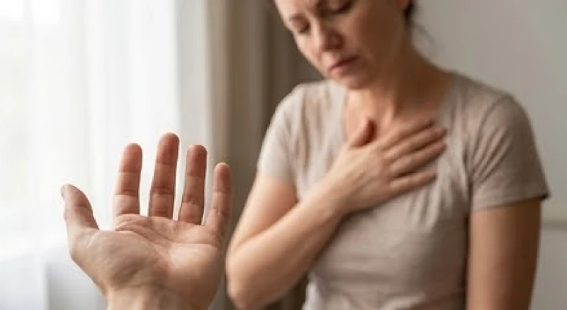 Đường tâm đạo có đảo sâu đi kèm với chỉ tay đứt gãy cảnh báo nguy cơ suy nhược hệ tuần hoàn