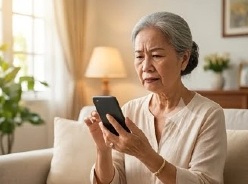 Người cao tuổi cần hết sức cảnh giác trước những cuộc gọi lạ yêu cầu chuyển tiền hoặc cung cấp thông tin tài khoản