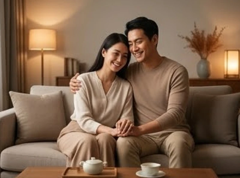 Tình duyên tuổi Dậu năm 2027: Tháng cát hỷ và hóa giải gia đạo 1 Vợ chồng vui vẻ hạnh phúc bên nhau trong không gian gia đình đầm ấm nhờ tình duyên tuổi dậu năm 2027 thuận lợi