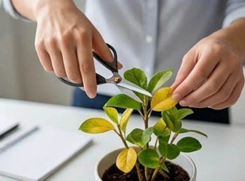 Tuổi Thìn hợp cây gì: Chọn theo 5 mệnh và phương vị tài lộc 10 Sử dụng kéo nhỏ loại bỏ hoàn toàn các lá úa vàng để ngăn nấm bệnh lây lan và giữ sạch không gian phong thủy