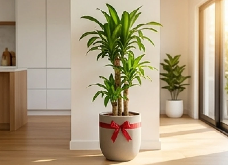 Tuổi Mão hợp cây gì: Chọn đúng mệnh, chuẩn hướng và ngân sách 11 Chậu thiết mộc lan vươn cao bề thế trồng trong chậu xi măng trang trí nơ đỏ tươi tắn