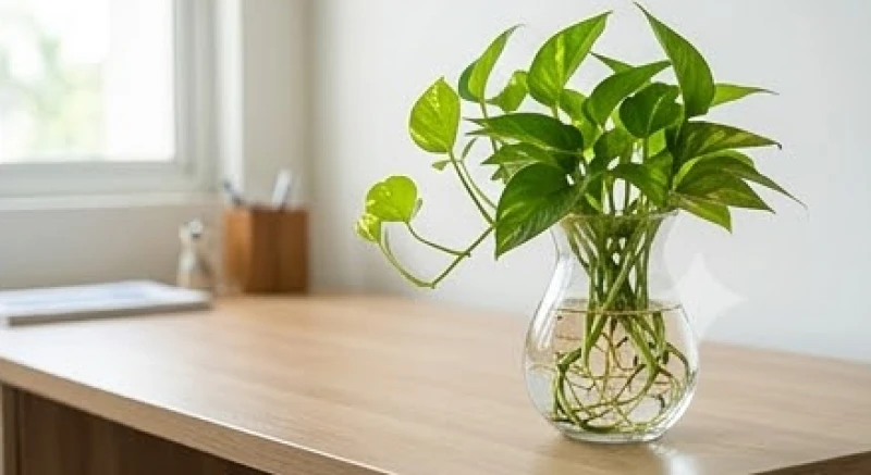 Nằm Mơ Thấy Bắt Cua: Giải Mã Điềm Báo Tốt Xấu & Số May Mắn 8 Chậu cây thủy sinh xanh tươi đặt ngay ngắn ở góc trái bàn làm việc giúp luân chuyển dòng thủy khí và xua tan dư âm ác mộng