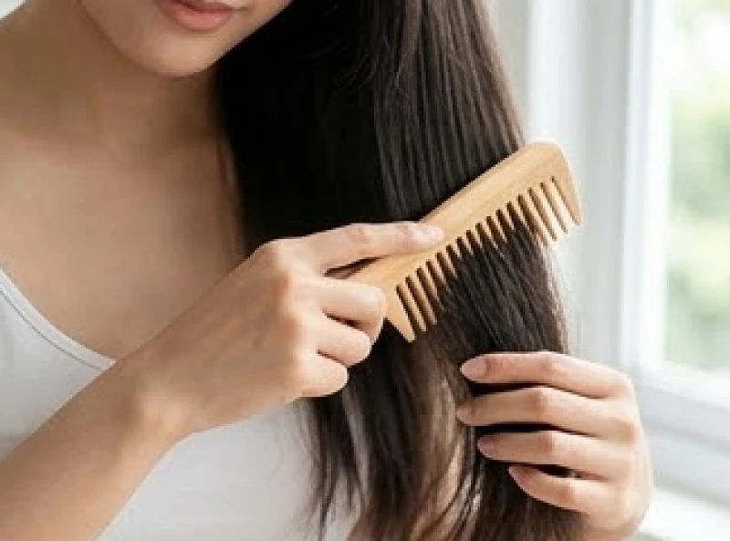 Nốt ruồi ở da đầu nữ: Ý nghĩa từng vị trí và lưu ý y khoa 7 Động tác dùng lược chải tóc nhẹ nhàng để tránh gây trầy xước cho lớp biểu bì da đầu