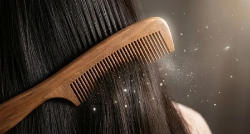 Chiếc lược gỗ chải mượt những lọn tóc rối biểu tượng cho việc tháo gỡ bế tắc trong công việc