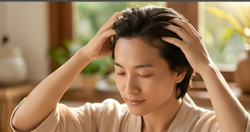 Bổ sung dưỡng chất và giữ tinh thần thoải mái là cách bảo vệ nang tóc vùng viền trán khỏi gãy rụng