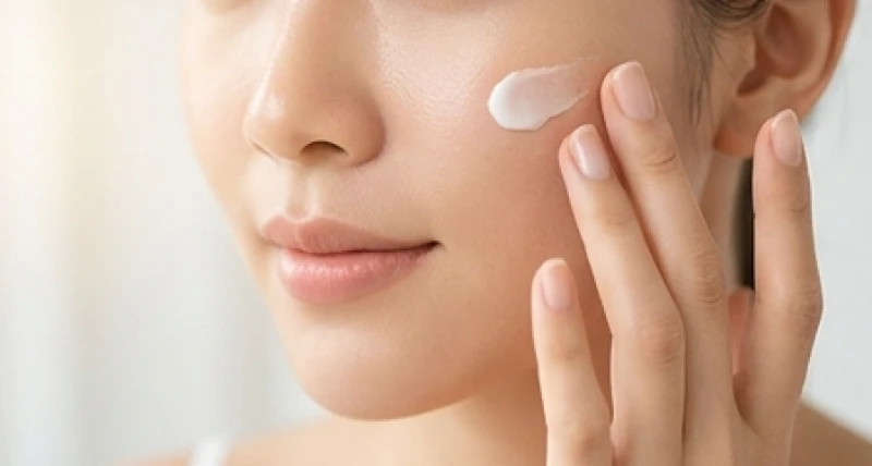 Bước bôi kem phục hồi chuyên dụng lên vùng da vừa chiếu laser giúp ngăn ngừa sẹo lõm và sẹo thâm