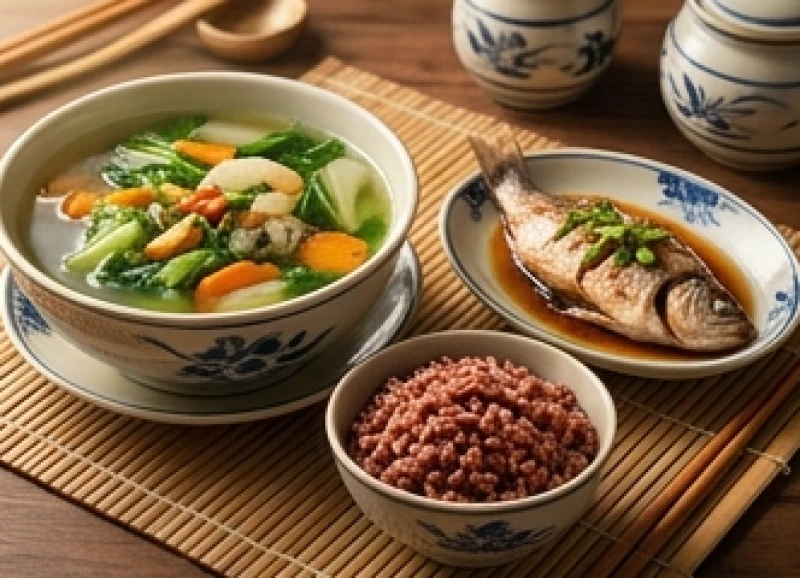 Chế độ dinh dưỡng nhiều rau xanh và cá giúp tuổi Đinh Mùi phòng tránh bệnh tim mạch hiệu quả