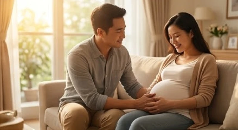 Mơ thấy vợ sinh con trai: Điềm báo, góc nhìn tâm lý & sổ mơ 5 Người chồng ân cần nắm tay và động viên vợ đang mang thai trong những tháng cuối thai kỳ