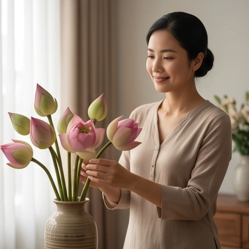Nụ cười nhẹ nhõm của người phụ nữ khi đã sẵn sàng buông bỏ những tổn thương