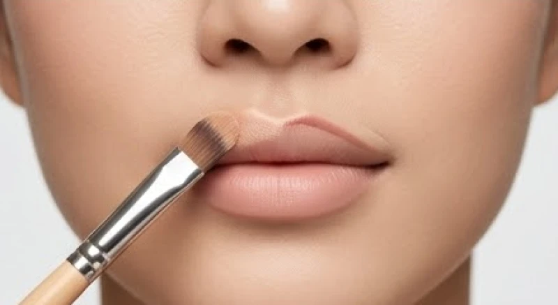 Tướng môi trên dày hơn môi dưới: Ý nghĩa vận mệnh và cách trang điểm 7 Kỹ thuật dùng kem che khuyết điểm dặm nhẹ dọc theo viền môi trên để thu gọn bờ môi