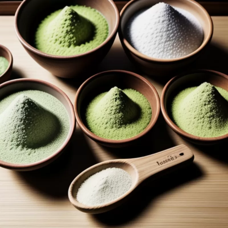 Nguyên liệu làm chè matcha ngọc trai