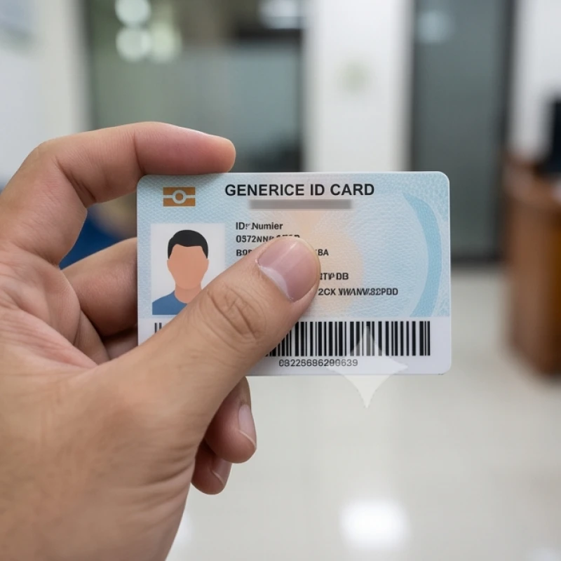 Nhặt được đồ của người khác là điềm gì: Điềm báo & cách xử lý 8 Hình ảnh giấy tờ tùy thân được dùng tay hoặc vật dụng che đi phần mã số định danh quan trọng