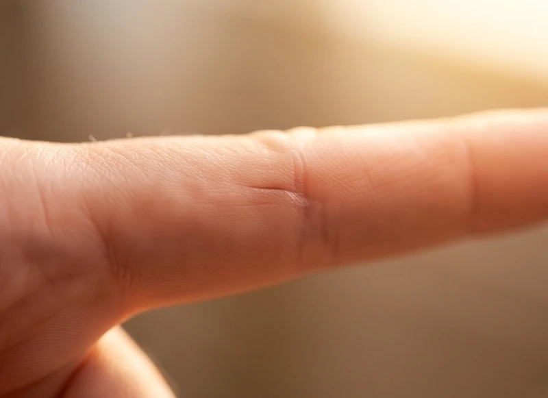 Đường vân ngang dưới ngón út có phần đuôi bị chẽ đôi thành hình chiếc nĩa nhỏ trên lòng bàn tay