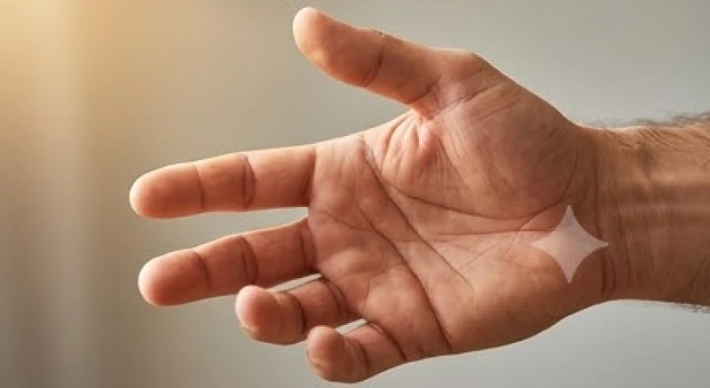 Bàn tay phải mở rộng hướng về phía trước thể hiện ý chí vươn lên mạnh mẽ của nam giới sở hữu chỉ tay chữ M tay phải nam