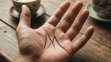 Bàn tay nam giới nổi bật với chỉ tay chữ M tay trái nam đại diện cho tài năng lãnh đạo