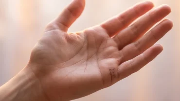 Đường chỉ tay hai đời chồng đứt gãy hoặc chẽ đôi dự báo những thăng trầm và nguy cơ đổ vỡ trong gia đạo