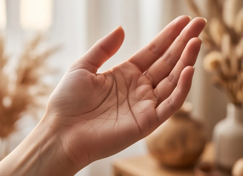 Chỉ tay tạo hình vuông: Cách nhận biết chuẩn và giải mã vận mệnh 8 Bàn tay nữ giới thanh thoát hiển thị rõ nét vân vuông biểu thị năng lực quản lý tài chính nhạy bén