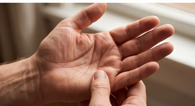 Quan sát chi tiết lòng bàn tay để nhận diện sự thay đổi và hằn sâu của đường quý nhân ở độ tuổi trung vận