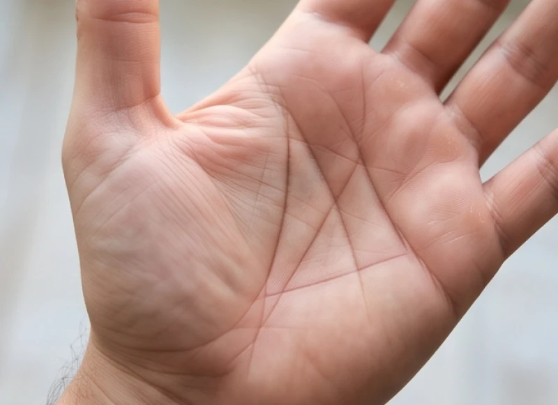 Ký hiệu ô vuông nằm ngay phần đệm thịt lớn tại gốc ngón tay cái đại diện cho hạnh phúc gia đạo