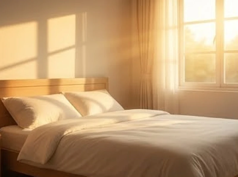 Mơ thấy Địa Tạng Vương Bồ Tát: Giải mã điềm báo và cách trì chú 1 Không gian phòng ngủ tĩnh lặng với ánh nắng ấm áp mang lại cảm giác bình an
