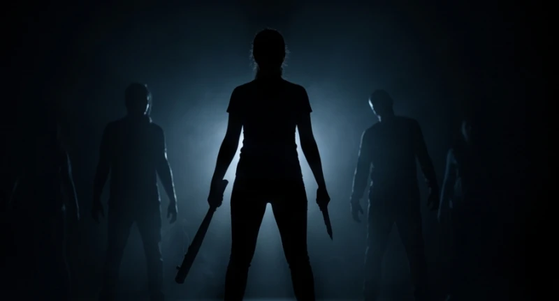 Mơ thấy zombie: Điềm báo tâm lý, vị trí bị cắn & con số may mắn 3 Người dũng cảm cầm vũ khí đứng hiên ngang đối đầu với đám xác sống trong bóng tối