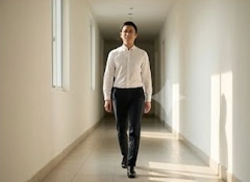 Bài tập đi bộ nắn chỉnh trọng tâm giúp kiểm soát tốc độ và khắc phục thói quen bước chân lật đật
