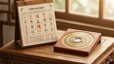 Cuốn lịch vạn niên truyền thống giúp gia chủ chọn ngày tốt cho tuổi ngọ để khởi sự thành công
