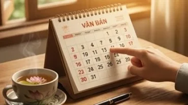 Gia chủ tuổi Tỵ đang xem lịch vạn niên cẩn thận để chọn ngày tốt cho tuổi tỵ trước khi khởi sự đại sự