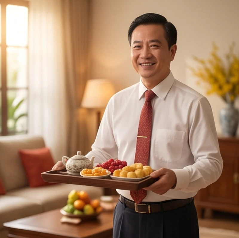 Vị khách xông đất vui vẻ, có cuộc sống gia đình viên mãn sẽ lan tỏa năng lượng tích cực vào ngôi nhà