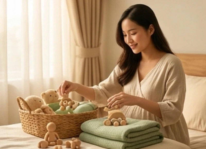 Tuổi Tuất hợp sinh con tuổi gì: Quy tắc ưu tiên ngũ hành 10 Bà bầu trẻ cẩn thận chọn lựa những đồ dùng mang tông màu mộc để cân bằng ngũ hành cho thai kỳ