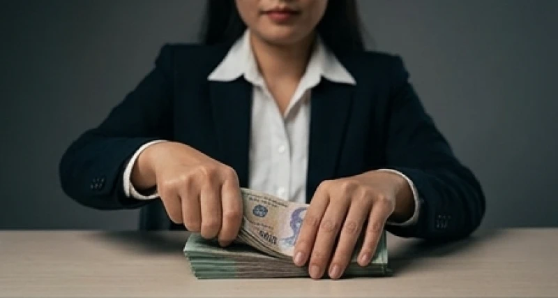 Mơ thấy mình lấy tiền của người khác: Giải mã tâm lý & điềm báo 2 Người phụ nữ tự tin vươn tay lấy lại những gì thuộc về mình, phá vỡ tâm lý nạn nhân trong giấc mơ