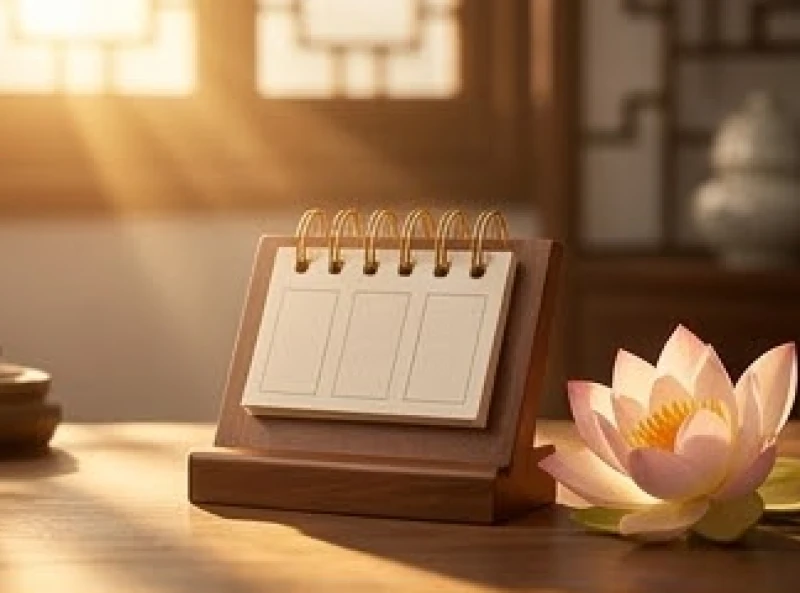 Lịch để bàn bằng gỗ đánh dấu chu kỳ tam tai năm hợi tí sửu sắp tới
